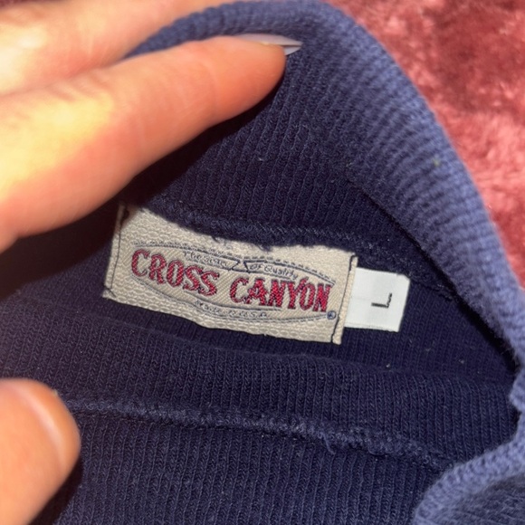 Striped Green and navy Women's Sweater - Picture 3 of 8